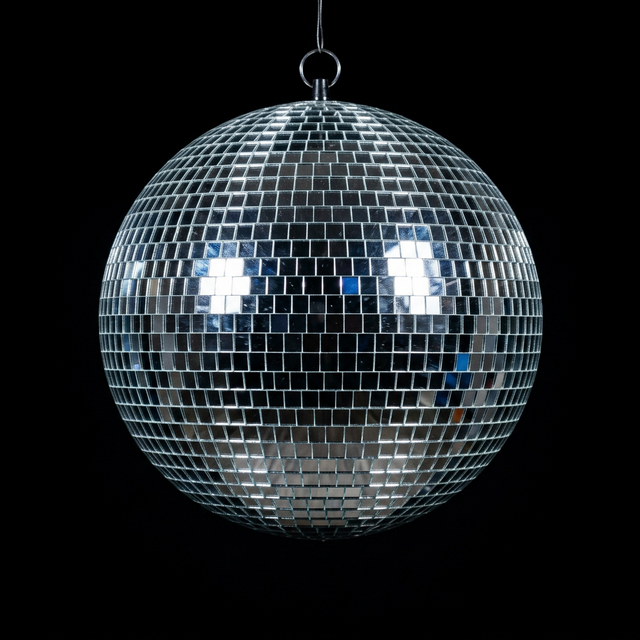 Bola de disco girando